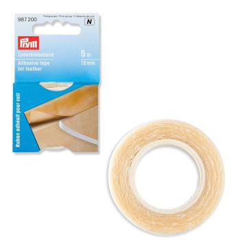 Lederklebeband 12 mm