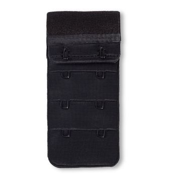 BH-Verlängerer 3 x 2 Haken 40 mm schwarz