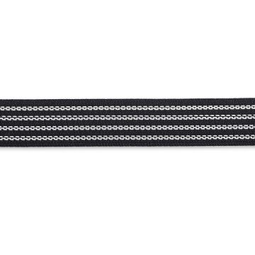 Elastic-Bund non slip 25 mm schwarz