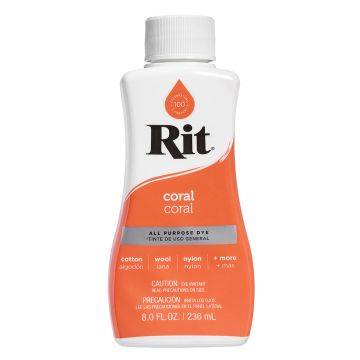 Rit Liquid Coral Flüssig-Textilfarbe